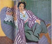 Henri Matisse Small Odalisque in a Violet Dress (mk35) oil painting artist